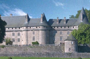 Le château de Pompadour