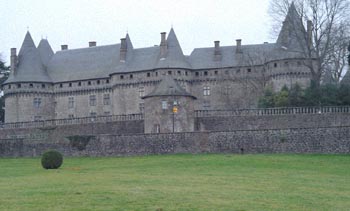 Le château de Pompadour