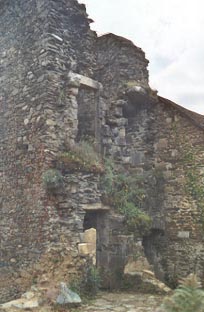 Les ruines du château de Comborn