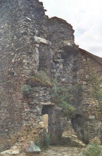 Les ruines du chteau de Comborn